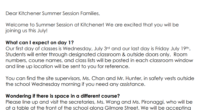 We are excited to open up Kitchener for Summer Session! A welcome letter was sent via email on June 28. Click here or on the image to the right to […]
