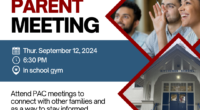 On Thursday, September 12, all families are welcome to attend the PAC meeting at 6:30 PM. Please RSVP to attend the meeting and request child-care: https://forms.gle/qLNGGBXhsRFAYwBD7 Please click here to see the […]